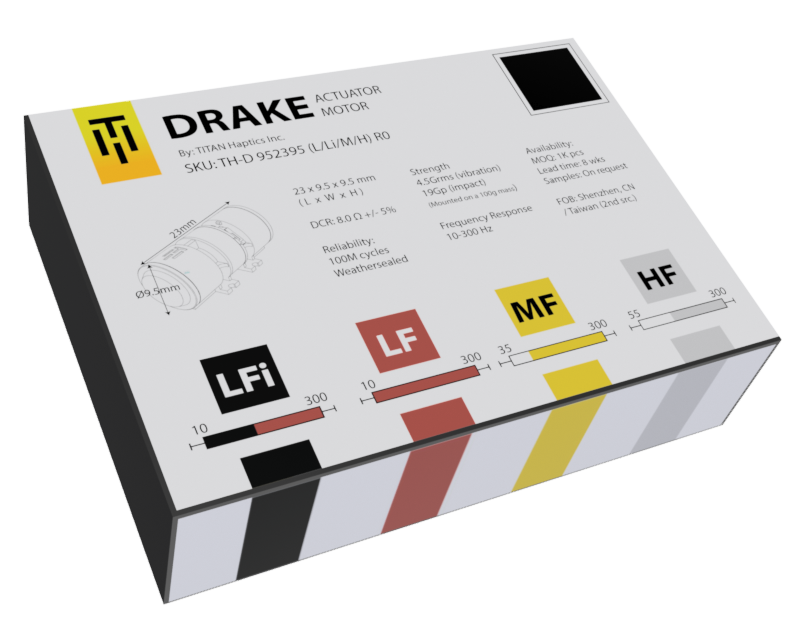 12x DRAKE Haptic Actuator